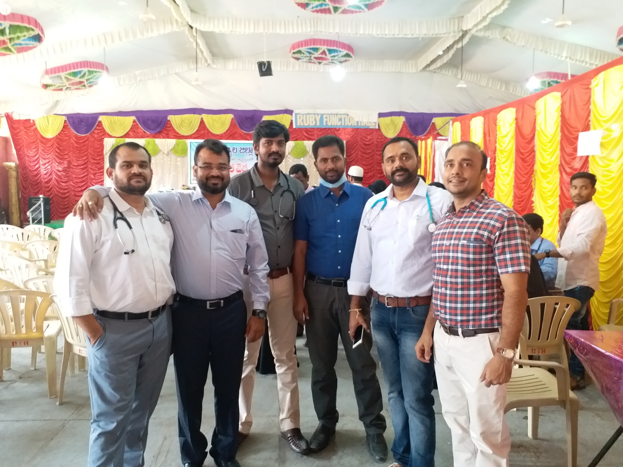 Sri Sai Ganesh Hospital Doctors at Camp