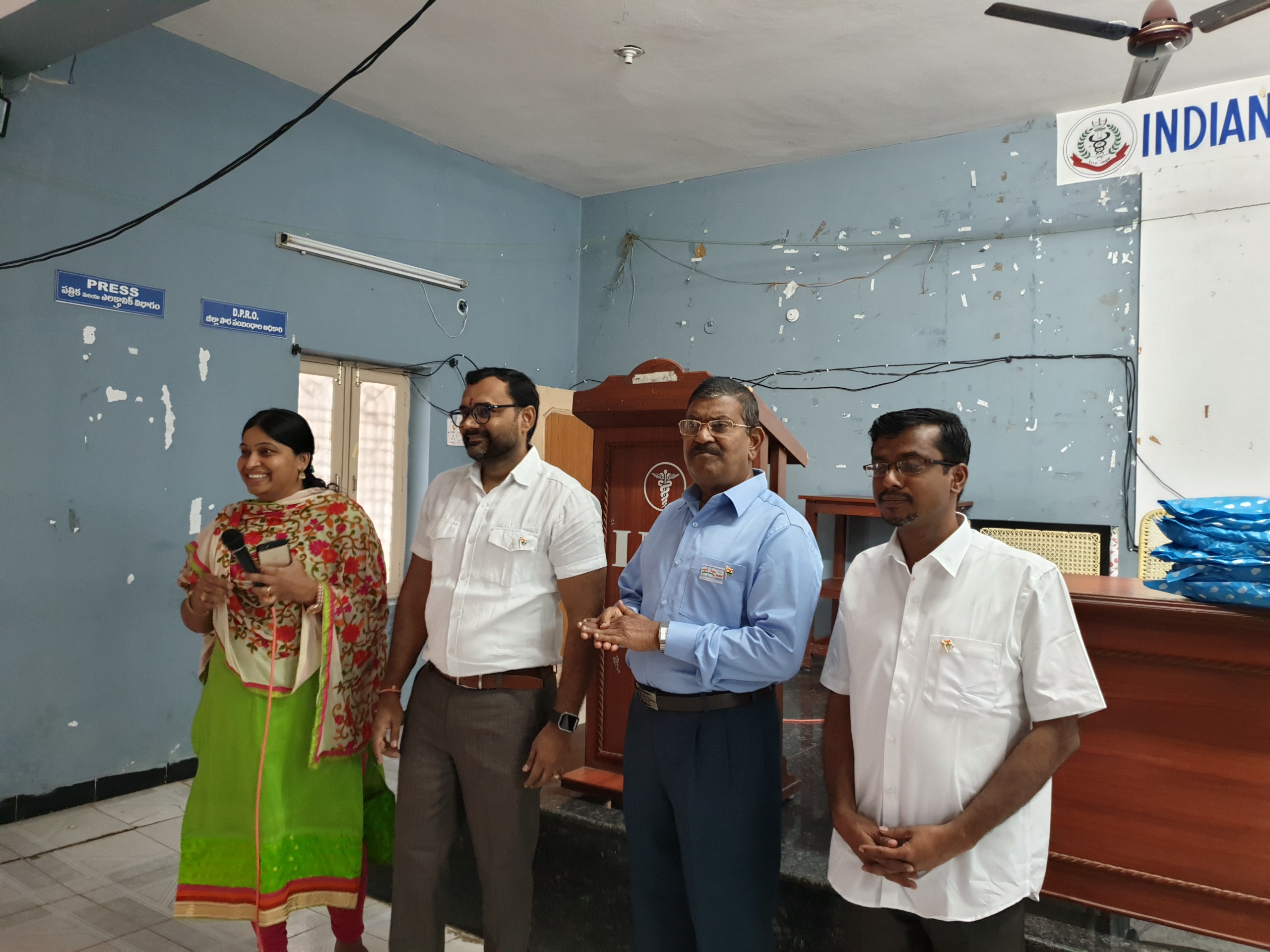 Hospital Management Team at Event