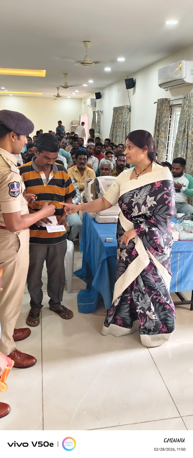 Eye Checkup Camp Screening